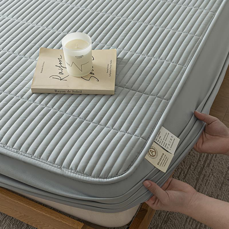 Вышитый водонепроницаемый защитный чехол для матраса, приятный для кожи, прочный простынь на резинке, стеганый чехол для коврика 150/160/180/200/220 90x200x30cm
Вышитый водонепроницаемый защитный чехол для матраса, приятный для кожи, прочный простынь на резинке, стеганый чехол для коврика 150/160/180/200/220 90x200x30cm