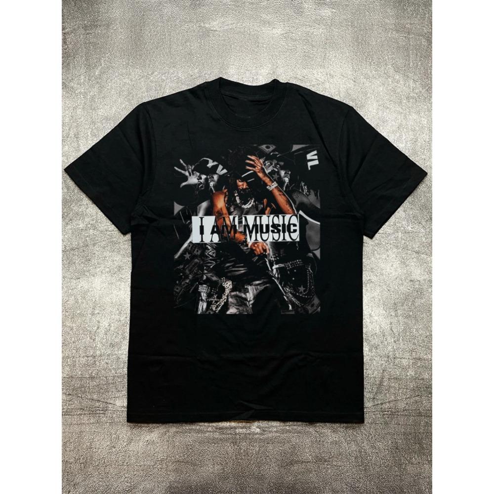 Men s Black Crew - Neck, 200g Cotton Short - Sleeves, T - Shirt with Music-Themed Trendy Heat Transfer XXXXXL чорний
Men s Black Crew - Neck, 200g Cotton Short - Sleeves, T - Shirt with Music-Themed Trendy Heat Transfer XXXXXL чорний
