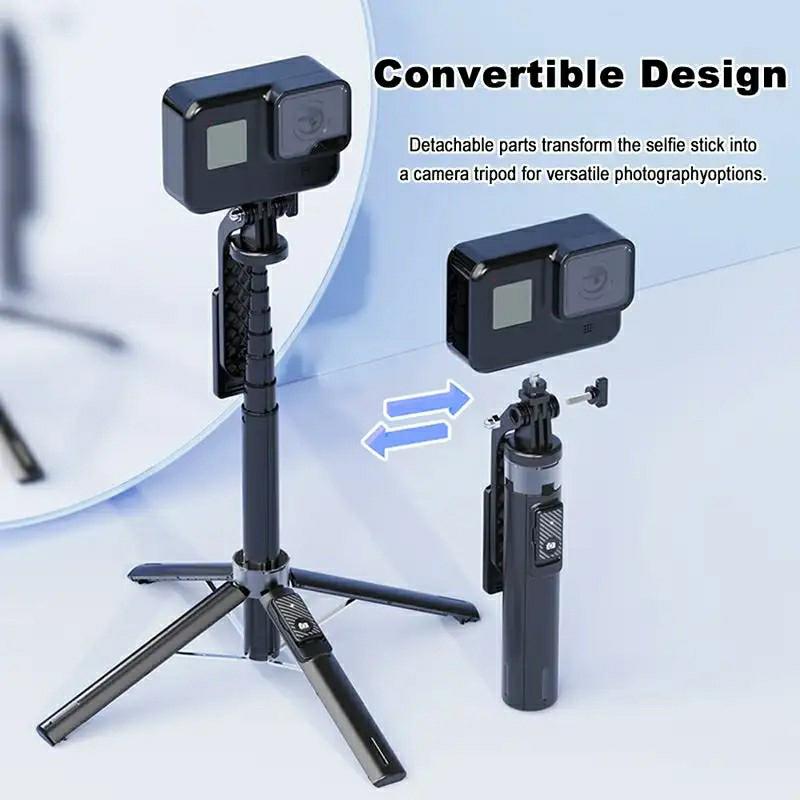 P135-V2 Selfie Stick Stable 4-Leg Tripod Phone Holder Stand with Remote Control+Dual Fill Lights Black
P135-V2 Selfie Stick Stable 4-Leg Tripod Phone Holder Stand with Remote Control+Dual Fill Lights Black