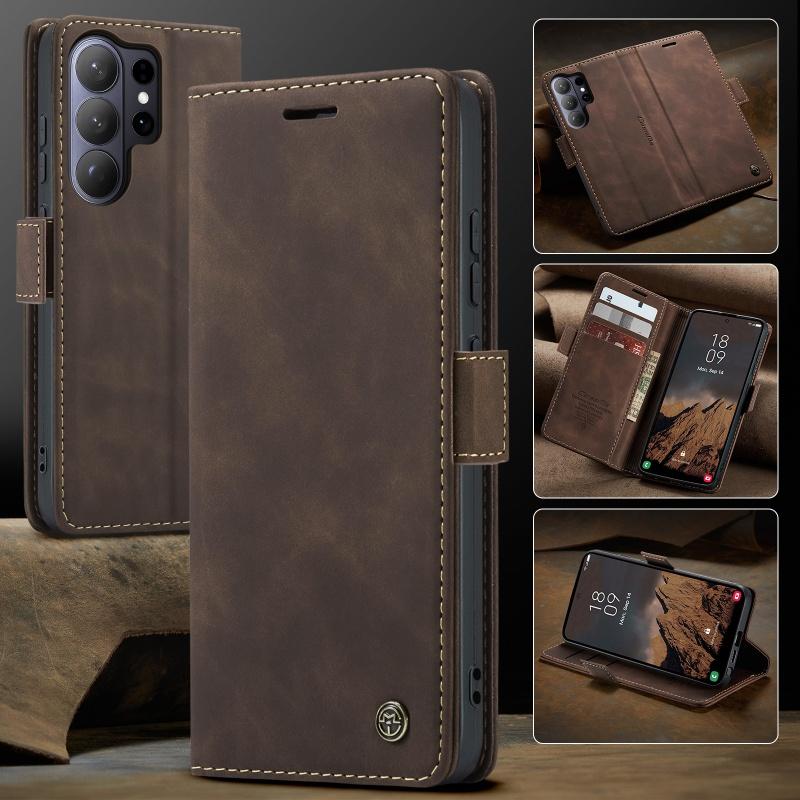 CaseMe for Samsung Galaxy S26 Ultra High Quality Retro Luxury Magnetic Flip PU Leather Phone Case S26 Plus S26Ultra Wallet Cover S26 Plus кавовий
CaseMe for Samsung Galaxy S26 Ultra High Quality Retro Luxury Magnetic Flip PU Leather Phone Case S26 Plus S26Ultra Wallet Cover S26 Plus кавовий