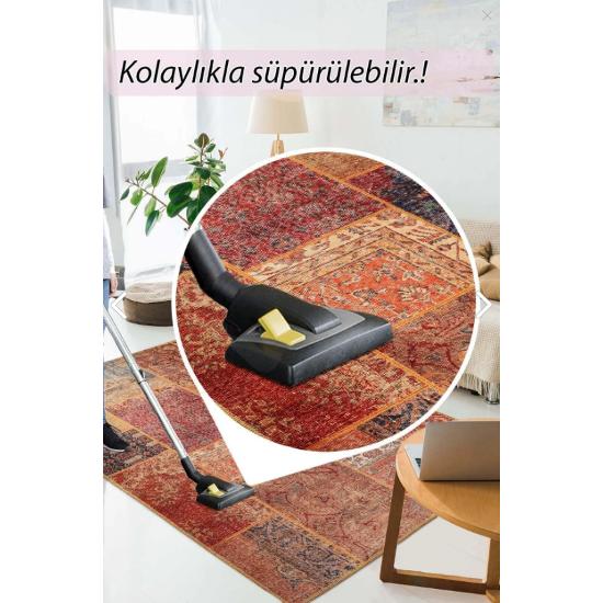 Patchwork Desenli Salon Halısı, Dokuma Taban Dekoratif Şönil Renkli Halı Gerçek Dokuma Yüksek Kalite 75*150 cm
Patchwork Desenli Salon Halısı, Dokuma Taban Dekoratif Şönil Renkli Halı Gerçek Dokuma Yüksek Kalite 75*150 cm