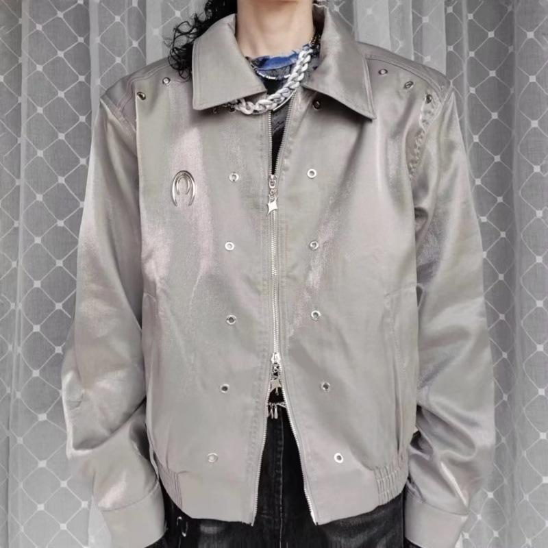 Men s European & American Street Style Loose-Fit Motorcycle PU Leather Jacket 2XL срібний
Men s European & American Street Style Loose-Fit Motorcycle PU Leather Jacket 2XL срібний