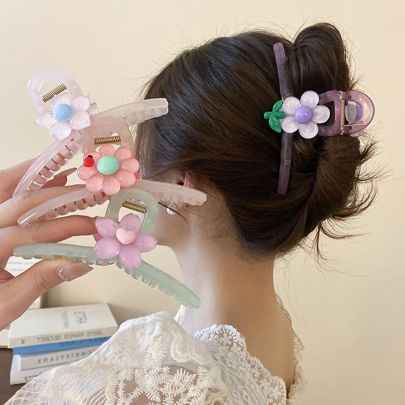 Dopamine small fresh acrylic flower hairpin sweet simple temperament shark clip fashionable small cute hair accessories
Dopamine small fresh acrylic flower hairpin sweet simple temperament shark clip fashionable small cute hair accessories