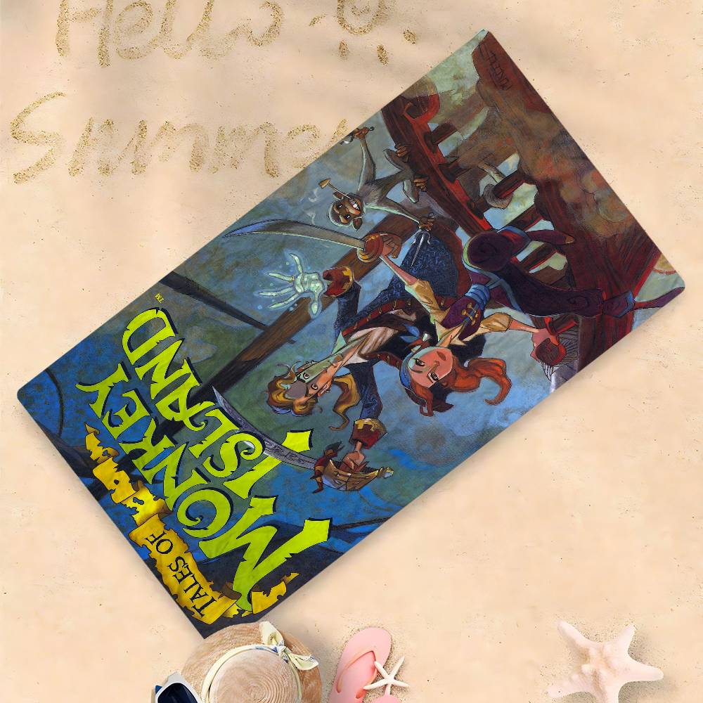 Classic Game The Secret Of Monkey Island Microfiber Blanket Quick Drying Beach Towels Oversized Printing Super Absorbent Towel W30*H60(CM)
Classic Game The Secret Of Monkey Island Microfiber Blanket Quick Drying Beach Towels Oversized Printing Super Absorbent Towel W30*H60(CM)