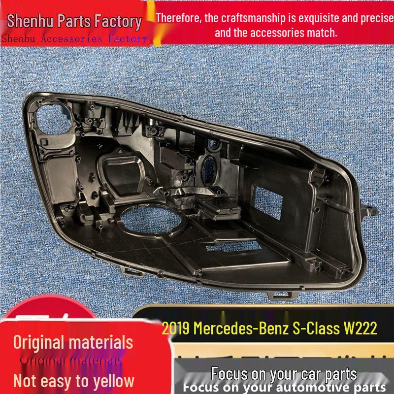 Mercedes S-Class W222 2019 Headlight Rear Cover & Base, Black Plastic Shell Regular Driver s Cabin PP - 1 piece
Mercedes S-Class W222 2019 Headlight Rear Cover & Base, Black Plastic Shell Regular Driver s Cabin PP - 1 piece