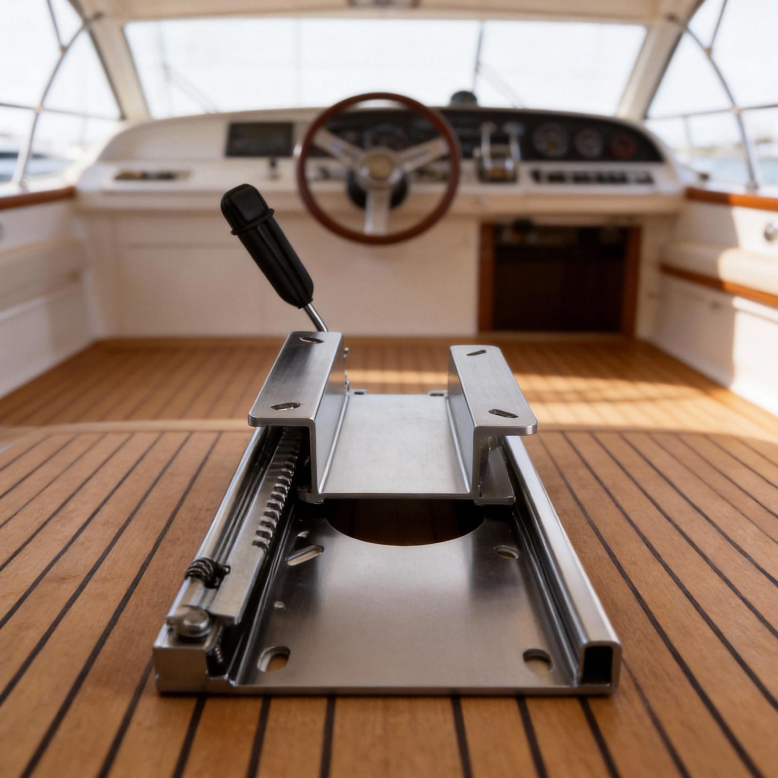Marine Slide Seat Mount Saltwater Proof Marine Seat Base Rail For Easy Movement On Boats And Watercrafts 1
Marine Slide Seat Mount Saltwater Proof Marine Seat Base Rail For Easy Movement On Boats And Watercrafts 1