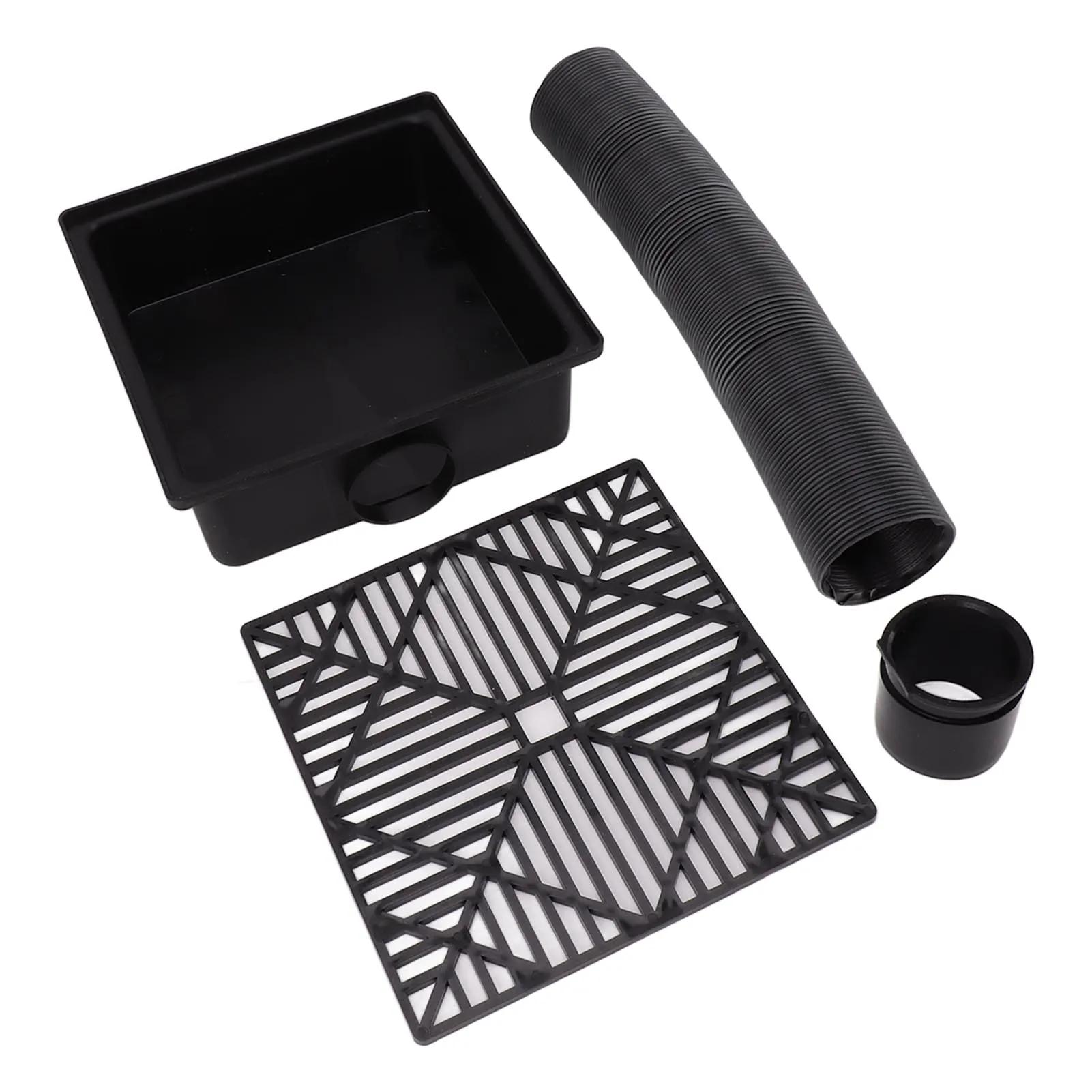 Дождеприемник, удлинитель водосточной трубы, удлинитель водостока, конструкция с уклоном, полипропилен, устойчивый к УФ-излучению, для отвода дождевой воды 1/4 &25ft чёрный
Дождеприемник, удлинитель водосточной трубы, удлинитель водостока, конструкция с уклоном, полипропилен, устойчивый к УФ-излучению, для отвода дождевой воды 1/4 &25ft чёрный