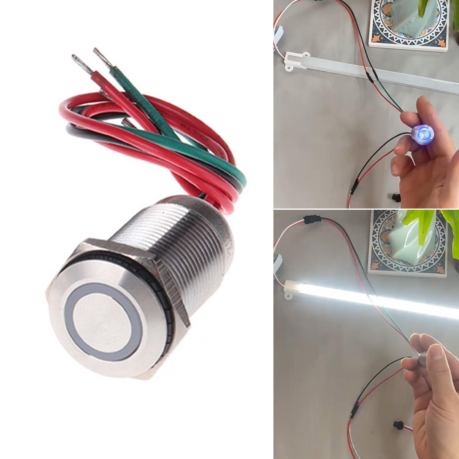 Upgraded Low Voltage Sensor 12V Waterproof Switches LED Light Strip Control Switches Metal Perfect for Gardens & Pools A
Upgraded Low Voltage Sensor 12V Waterproof Switches LED Light Strip Control Switches Metal Perfect for Gardens & Pools A