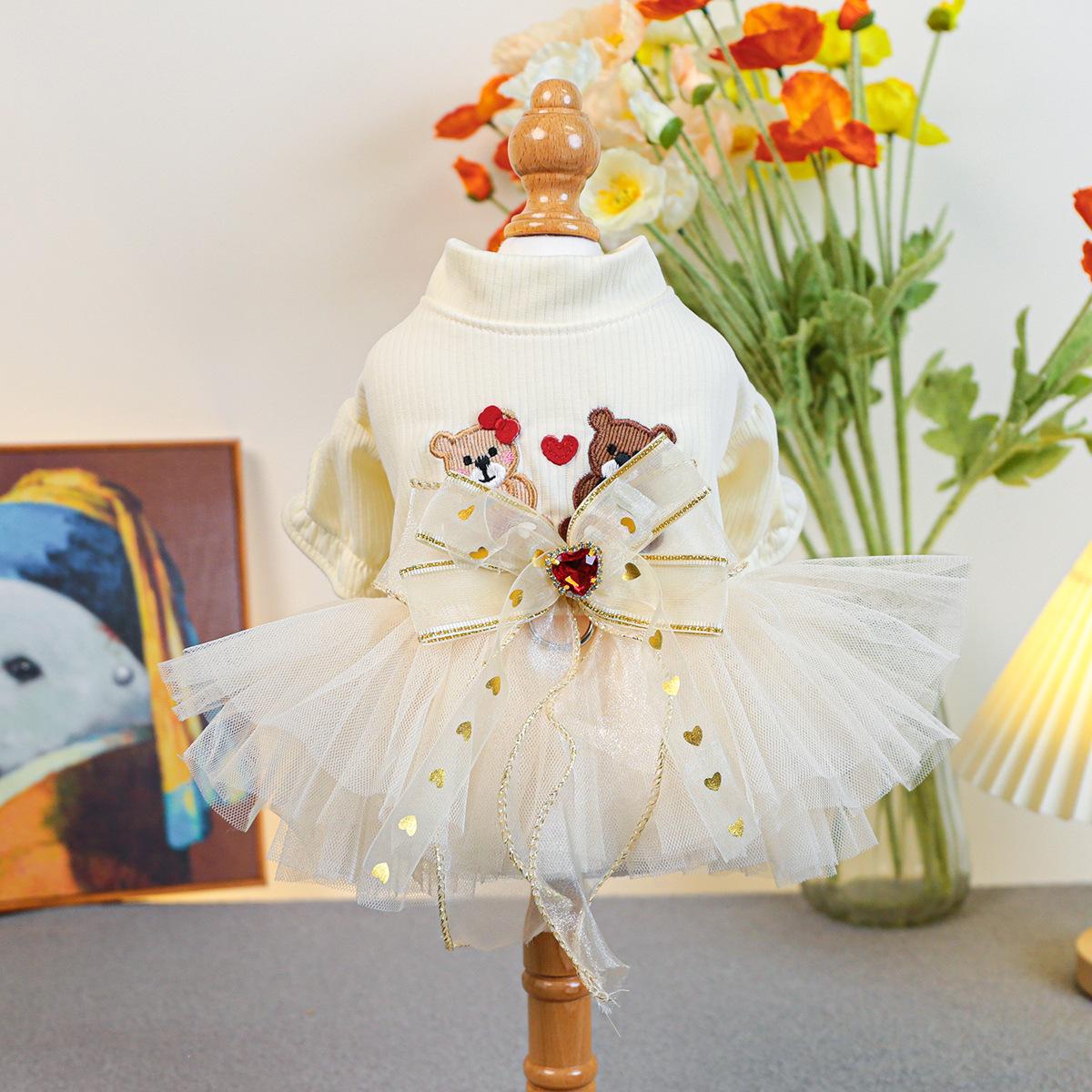 Pet circle, pet clothes, dog and cat clothing, wheat ear fragrant skirt Xl - bust 54, length 40cm, approx. 7-9kg
Pet circle, pet clothes, dog and cat clothing, wheat ear fragrant skirt Xl - bust 54, length 40cm, approx. 7-9kg