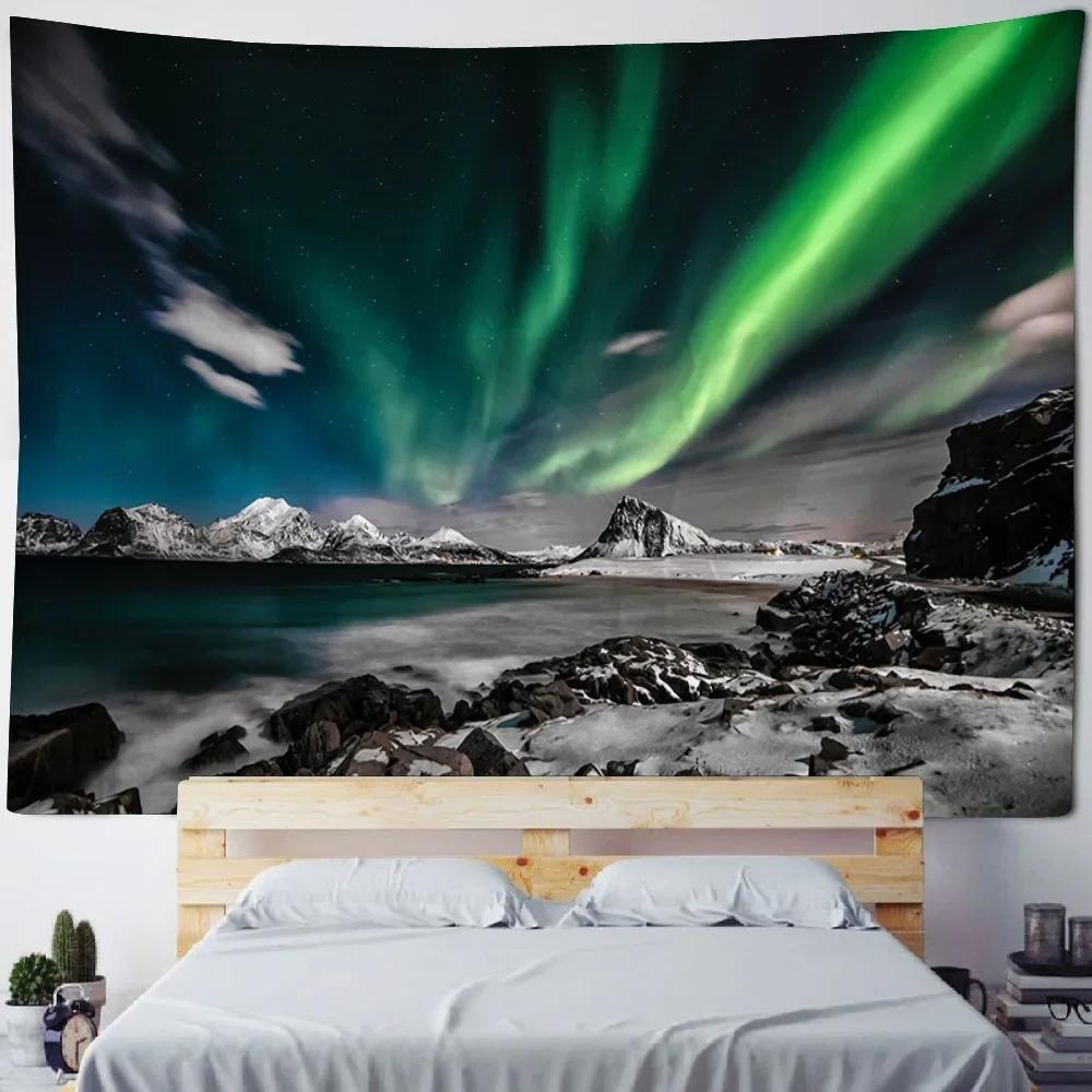 Sea Starry Sky Tapestry Wall Hanging Aurora Home Decoration Background Cloth Bedroom Living Room Dormitory Hanging Paintings 74x94cm(29x37in)
Sea Starry Sky Tapestry Wall Hanging Aurora Home Decoration Background Cloth Bedroom Living Room Dormitory Hanging Paintings 74x94cm(29x37in)