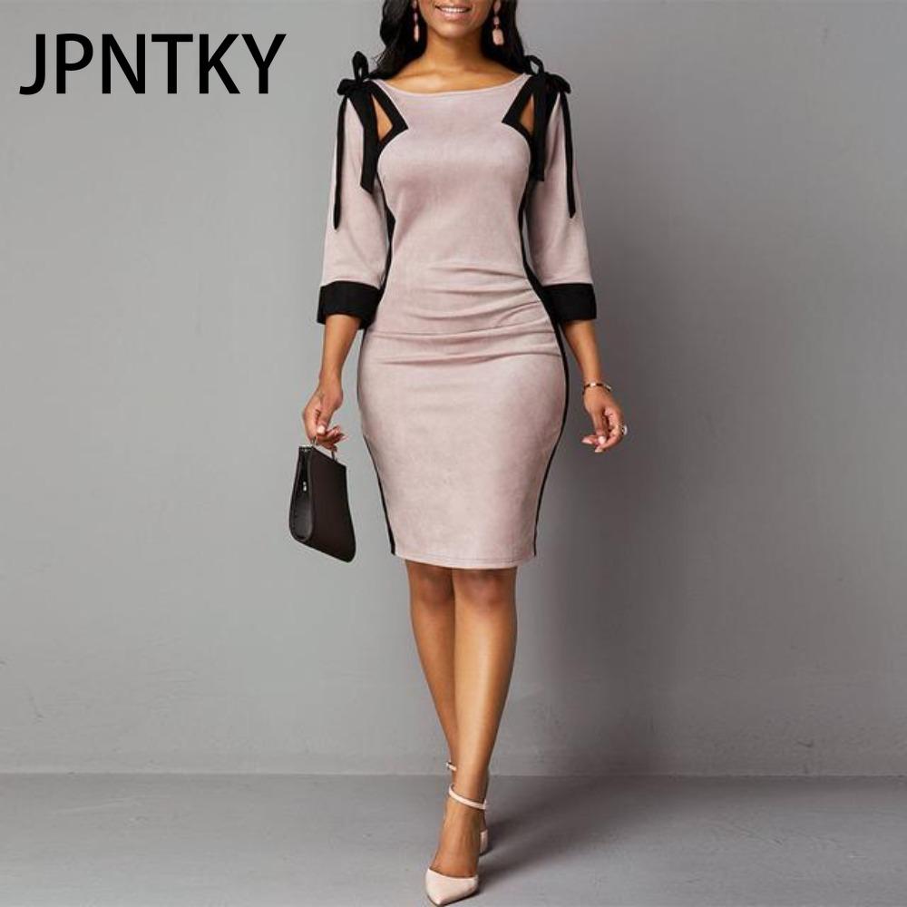 JPNTKY Women s Autumn-winter Dress with Ties on The Shoulders and Three-quarter Sleeves with A Slit At The Back XXL рожевий
JPNTKY Women s Autumn-winter Dress with Ties on The Shoulders and Three-quarter Sleeves with A Slit At The Back XXL рожевий