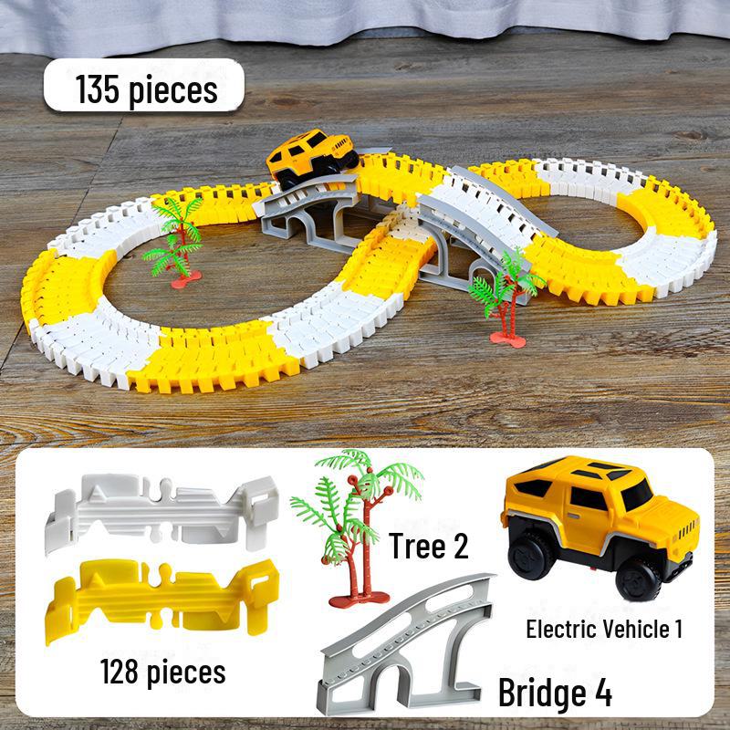 Универсальная электрическая игрушечная машинка для детей: Образовательный и приключенческий трек-вагончик на тему поезда E-commerce Box
Универсальная электрическая игрушечная машинка для детей: Образовательный и приключенческий трек-вагончик на тему поезда E-commerce Box