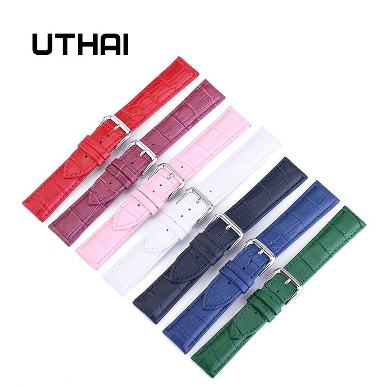 UTHAI Z11 Новый браслет для часов Ремешок Женские ремешки для часов Ремешок из воловьей кожи Ремешок для часов 10-24 мм Многоцветные ремешки для часов 12mm белый
UTHAI Z11 Новый браслет для часов Ремешок Женские ремешки для часов Ремешок из воловьей кожи Ремешок для часов 10-24 мм Многоцветные ремешки для часов 12mm белый
