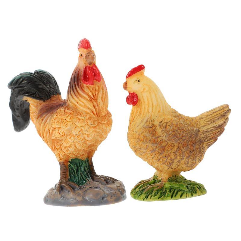 AEE4-2Pcs Emulation Chicken Model Chicken Statue Home Decor Model Lawn Decor Farm Decor Chicken Figurine Animal
AEE4-2Pcs Emulation Chicken Model Chicken Statue Home Decor Model Lawn Decor Farm Decor Chicken Figurine Animal