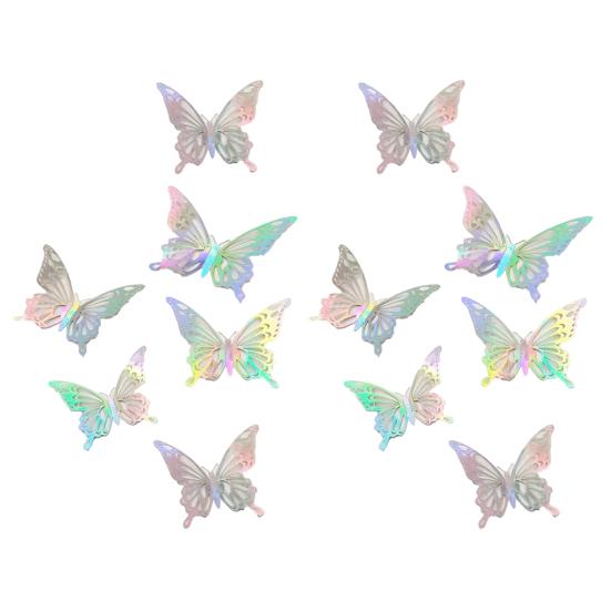 12 Pcs 3D Butterfly Wall Decals Removable Wall Sticker for Birthday Party Cake Decorations 3 Sizes Hollow Metallic Butterfly DIY Mural Art for Bedroom серебряный
12 Pcs 3D Butterfly Wall Decals Removable Wall Sticker for Birthday Party Cake Decorations 3 Sizes Hollow Metallic Butterfly DIY Mural Art for Bedroom серебряный