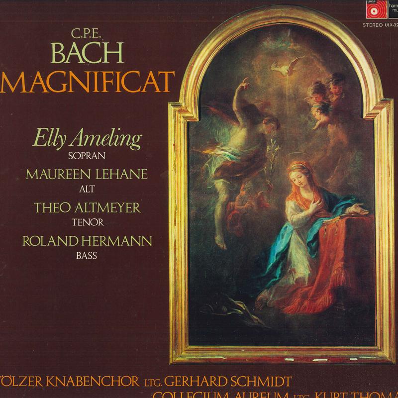 LP Record KURT THOMAS, COLLEGIUM AUREUM, GERH - Carl Philip Emanuel Bach: Magnifica ULX3200H HARMONIA MUNDI Japan Classical Used
LP Record KURT THOMAS, COLLEGIUM AUREUM, GERH - Carl Philip Emanuel Bach: Magnifica ULX3200H HARMONIA MUNDI Japan Classical Used