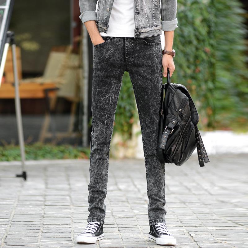 Мужские джинсы скинни зауженного кроя в корейском стиле, стрейч-деним, со снежинками 33
Мужские джинсы скинни зауженного кроя в корейском стиле, стрейч-деним, со снежинками 33