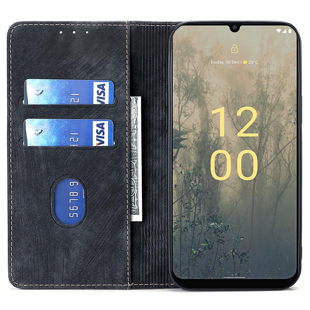 Anti-scratch Phone Cover for Nokia C32 RFID Blocking Textured Wallet Magnetic Leather Flip Stand Case Black
Anti-scratch Phone Cover for Nokia C32 RFID Blocking Textured Wallet Magnetic Leather Flip Stand Case Black