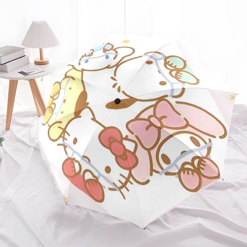1pc Hello Kitty Automatic Opening/Closing Umbrella with Convenient Three-Fold Design, 8-Bone Iron Frame Outdoor Umbrella, Ideal Gift for Fans, Travele
1pc Hello Kitty Automatic Opening/Closing Umbrella with Convenient Three-Fold Design, 8-Bone Iron Frame Outdoor Umbrella, Ideal Gift for Fans, Travele
