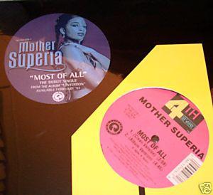 12inch Record MOTHER SUPERIA - Most Of All 1625310761 4th & Broadway 1996 US Rap & Hip-Hop/R&B Used
12inch Record MOTHER SUPERIA - Most Of All 1625310761 4th & Broadway 1996 US Rap & Hip-Hop/R&B Used