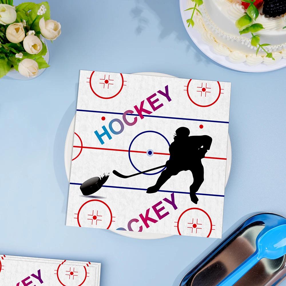 20Pcs/bag Sports Ice Hockey Theme Paper Napkins Disposable Tissues for Kids Adults Birthday Wedding Retirement Party Decoration
20Pcs/bag Sports Ice Hockey Theme Paper Napkins Disposable Tissues for Kids Adults Birthday Wedding Retirement Party Decoration