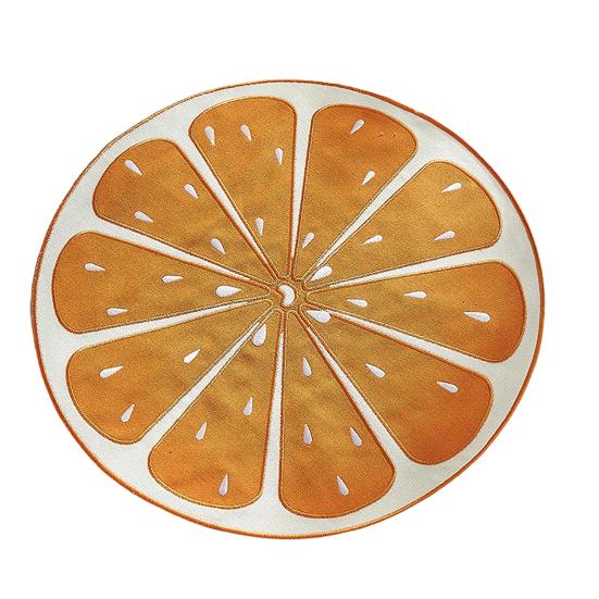 Lemon Slice Placemat Linen Heat Insulation Dining Mat Embroidered Round Orange Washable Placemat for Dining Table Decoration 38cm C
Lemon Slice Placemat Linen Heat Insulation Dining Mat Embroidered Round Orange Washable Placemat for Dining Table Decoration 38cm C