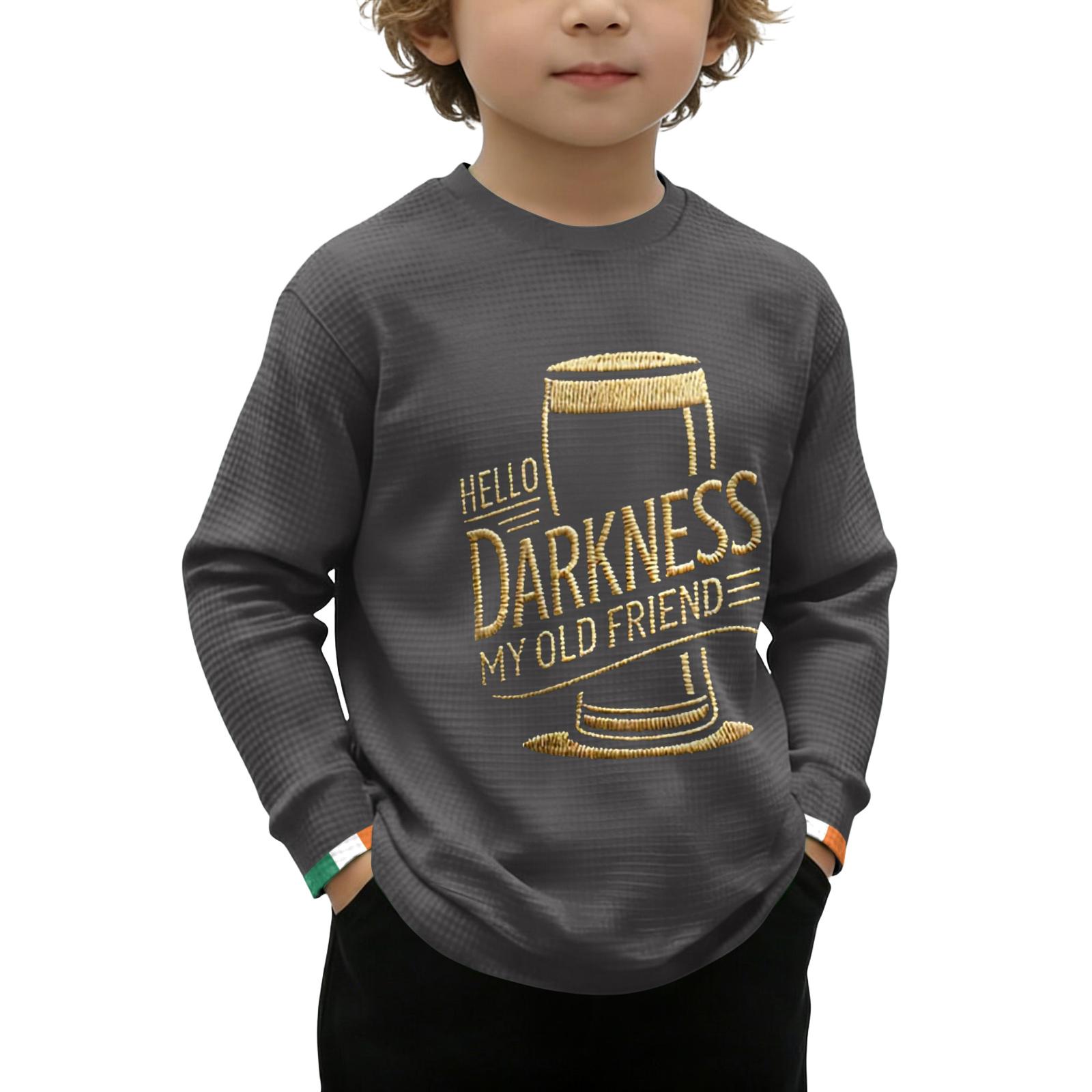 Children s Printed Long Sleeve O-Neck Top Daily Casual T-shirt 150
Children s Printed Long Sleeve O-Neck Top Daily Casual T-shirt 150