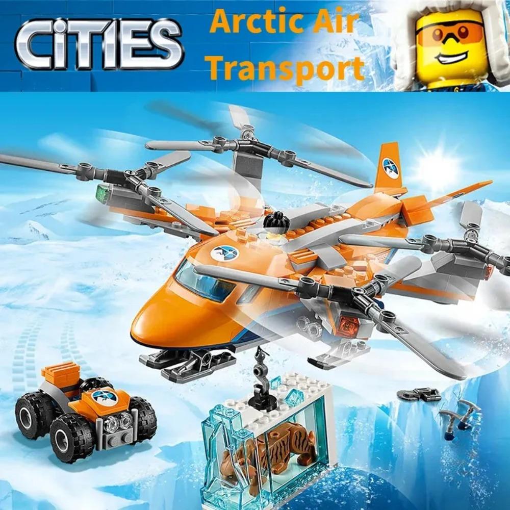 Сумісні набори MOC Серія City Будівельні блоки Арктичний Гелікоптер Літак Собака Хаскі Дитячі Іграшки Збиральні Подарунки 60034
Сумісні набори MOC Серія City Будівельні блоки Арктичний Гелікоптер Літак Собака Хаскі Дитячі Іграшки Збиральні Подарунки 60034