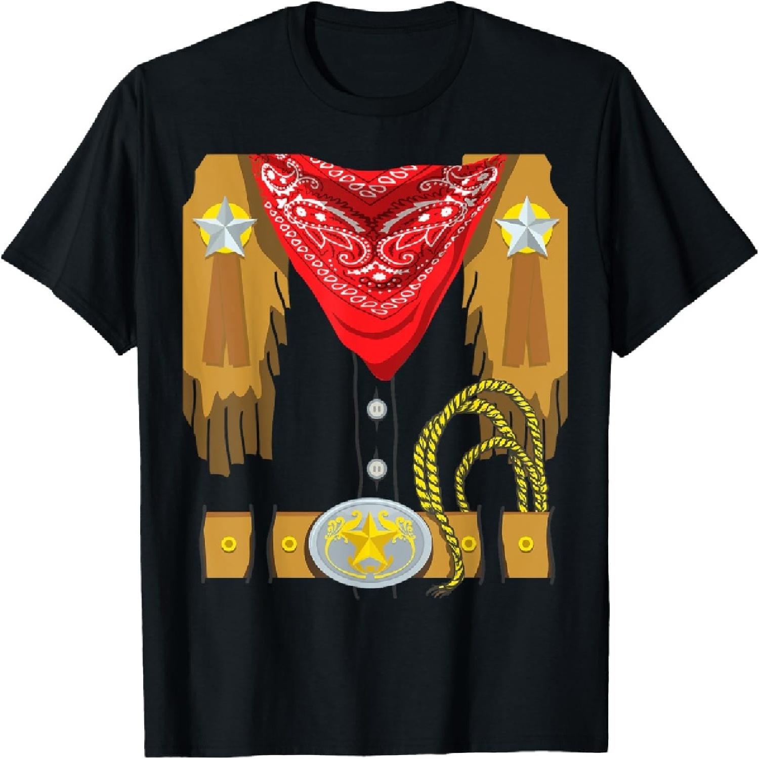 Western Rodeo Sheriff Cowboy Costume T-Shirt XXXXXL різнокольоровий
Western Rodeo Sheriff Cowboy Costume T-Shirt XXXXXL різнокольоровий
