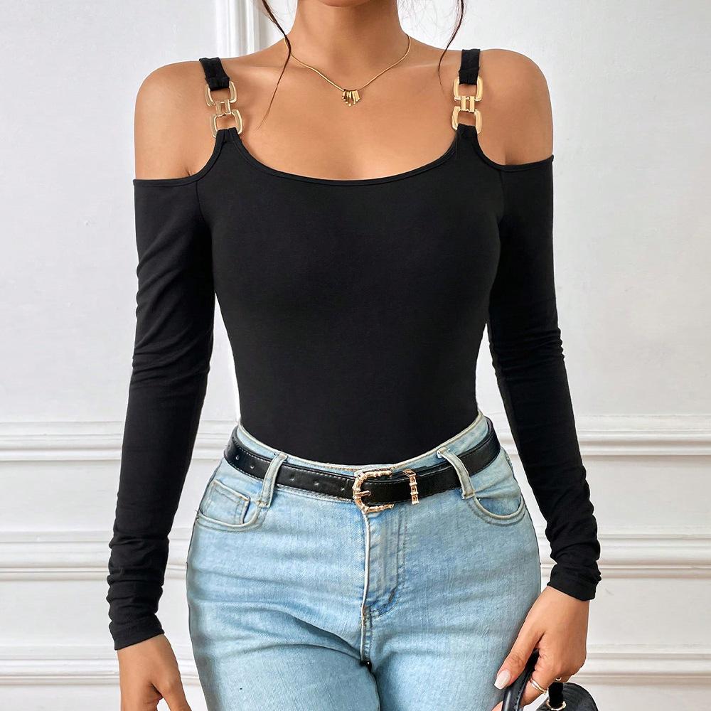 Women S Autumn And Winter Metal Hook Long Sleeved Vest, Threaded Knit Slim Fit Solid Color Temperament Top S чорний
Women S Autumn And Winter Metal Hook Long Sleeved Vest, Threaded Knit Slim Fit Solid Color Temperament Top S чорний
