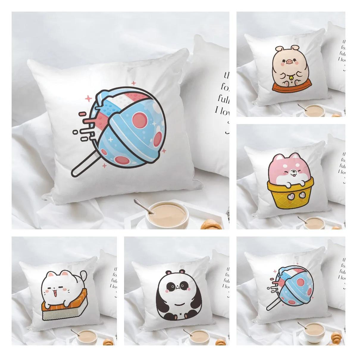 Cushion Cover Decorative Pillowcase Cute Animal Square Throw Pillow for Bed Sofa Home Decor 30x30cm жовтий
Cushion Cover Decorative Pillowcase Cute Animal Square Throw Pillow for Bed Sofa Home Decor 30x30cm жовтий