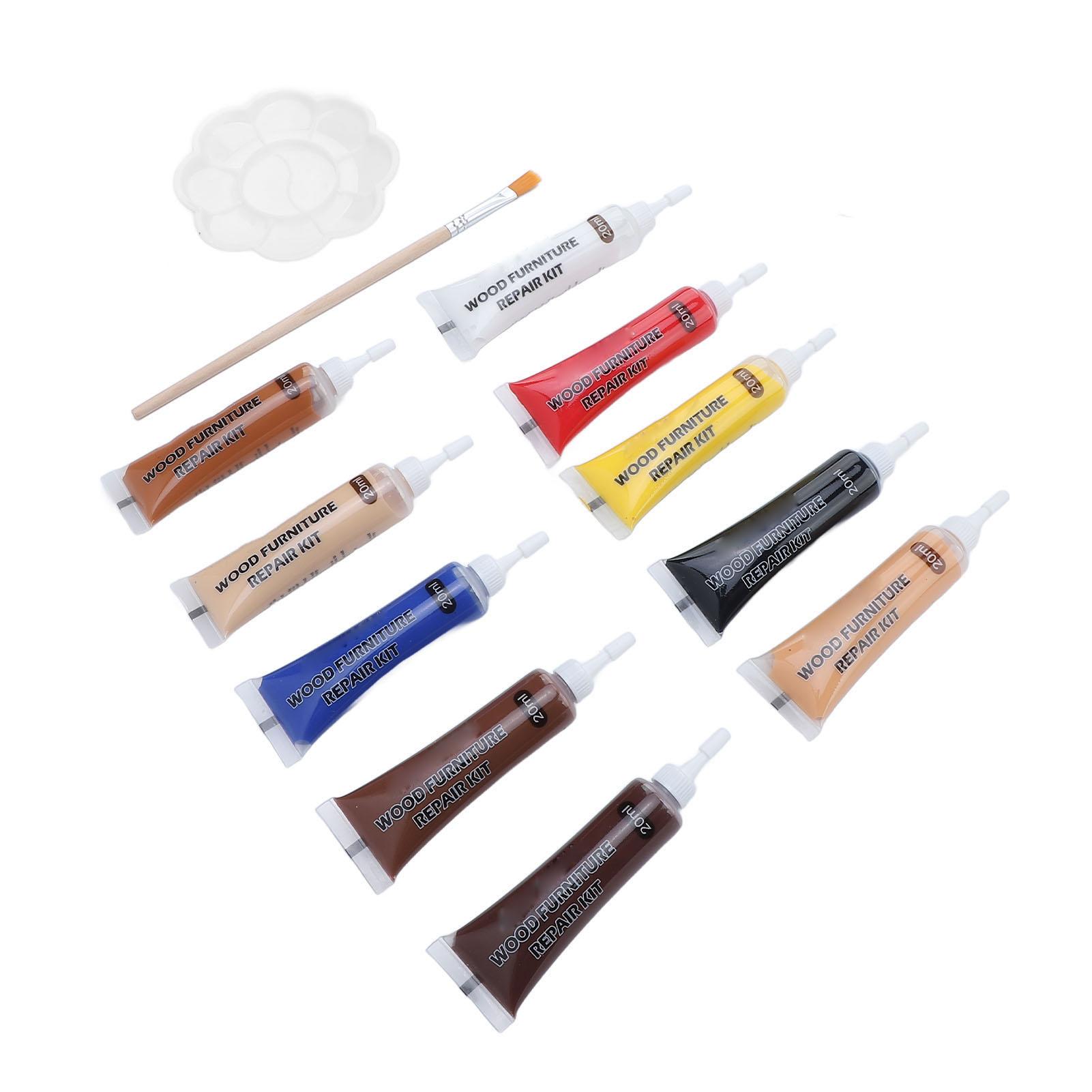 Wood Furniture Repair Kit 10 Fundamental Color Wood Putty Cabinet Touch Up Kit for Home
Wood Furniture Repair Kit 10 Fundamental Color Wood Putty Cabinet Touch Up Kit for Home