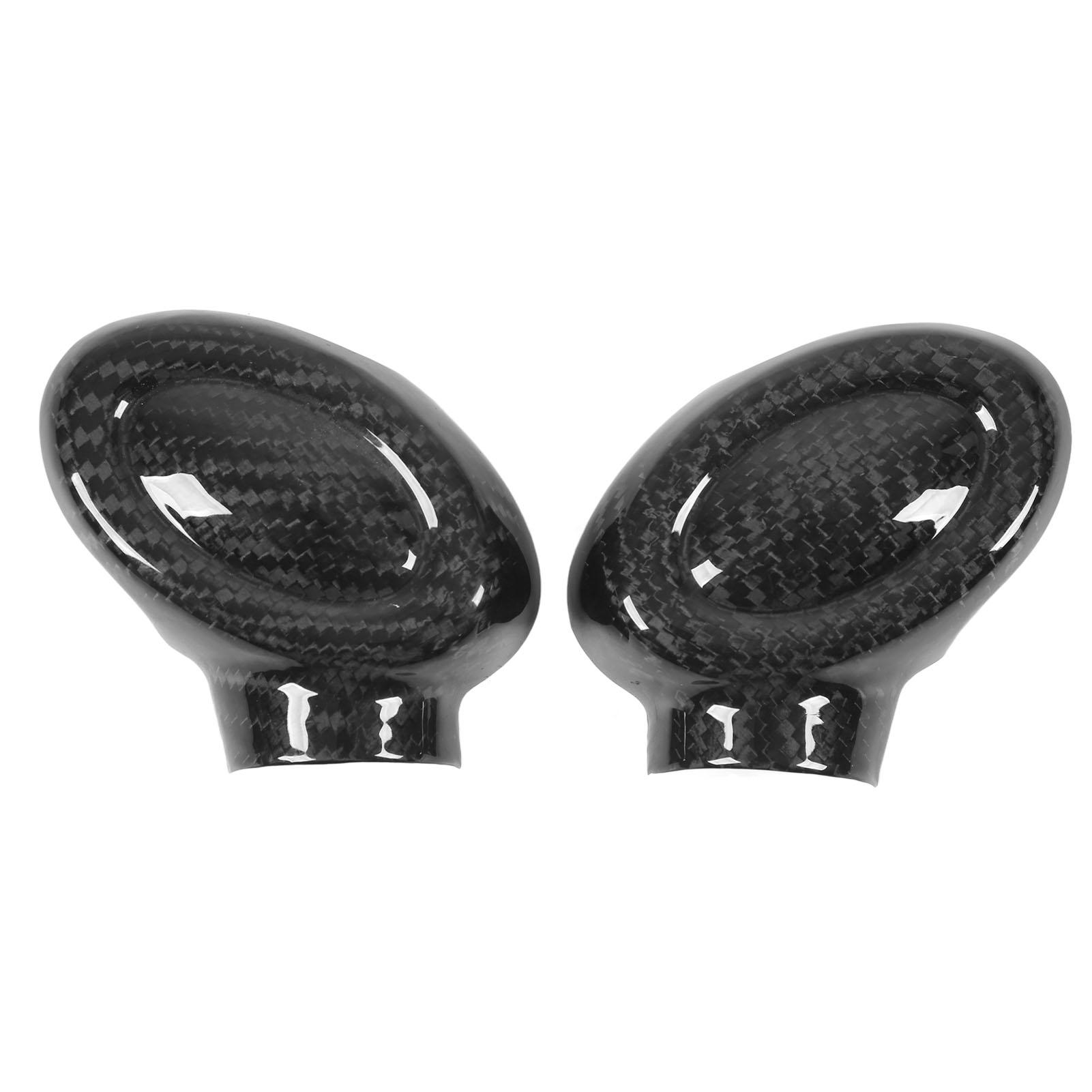 2pcs Carbon Fiber Gear Shift Knob Trim Shifter Lever Knob Cover Replacement for F54 F55 F56 F57 F60
2pcs Carbon Fiber Gear Shift Knob Trim Shifter Lever Knob Cover Replacement for F54 F55 F56 F57 F60