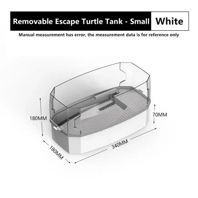 Reptile Turtle Vivarium Box with Basking Platform Tortoises Aquarium Tank Transparent Turtles Anti-Escape Cage Home Aquariums
Reptile Turtle Vivarium Box with Basking Platform Tortoises Aquarium Tank Transparent Turtles Anti-Escape Cage Home Aquariums