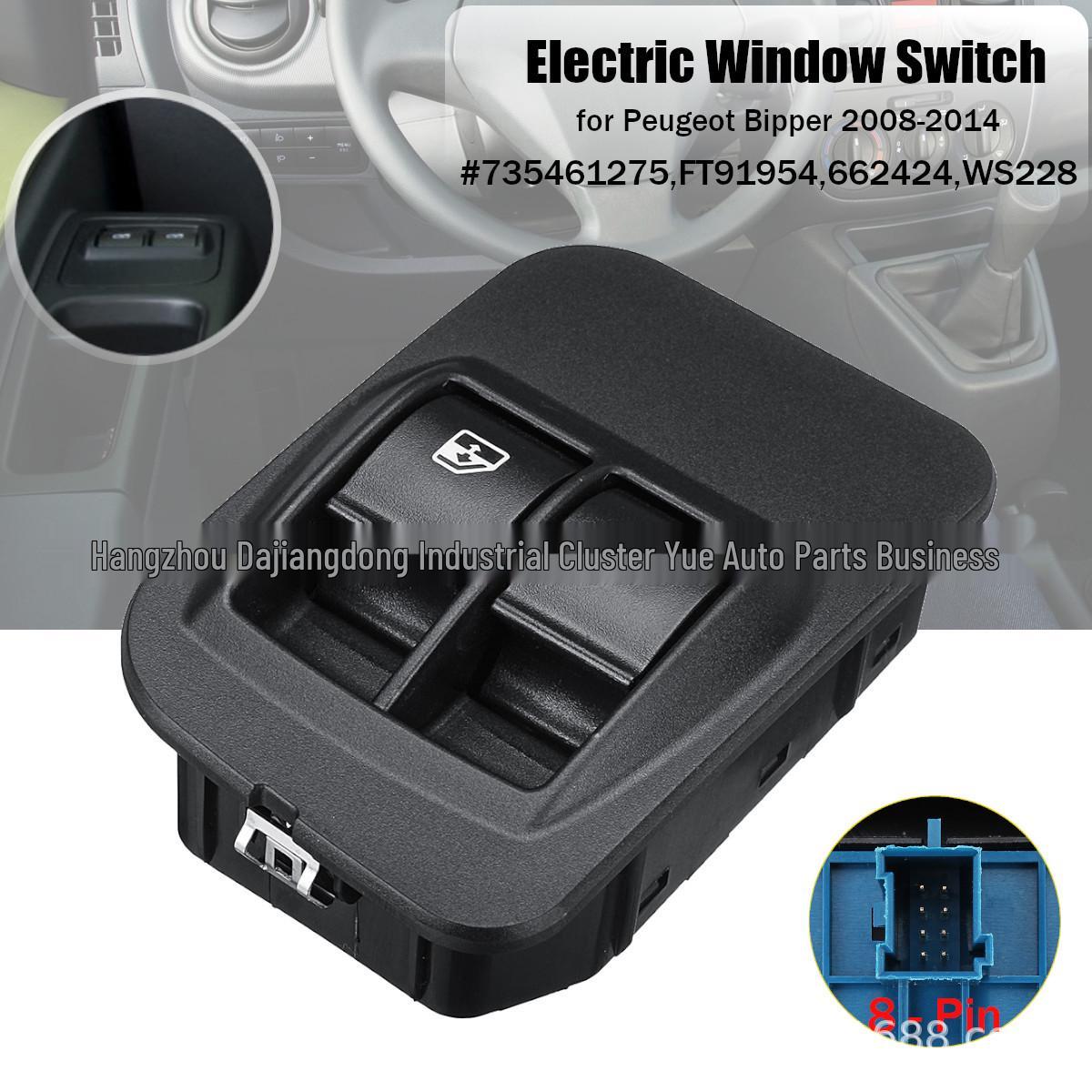 Peugeot Bipper 2008-2014 LHD Window Control Switch with Frame 735461275 735518655
Peugeot Bipper 2008-2014 LHD Window Control Switch with Frame 735461275 735518655