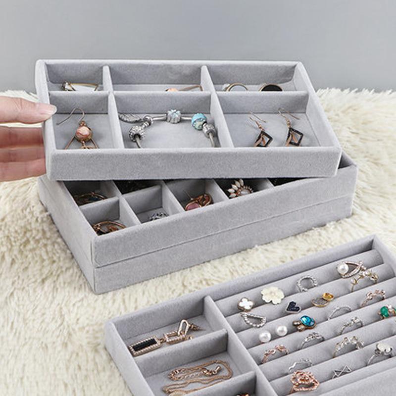 S Fashion Portable Velvet Jewelry Ring Jewelry Display Organizer Box Tray Holder Earring Jewelry Storage Case Showcase E
S Fashion Portable Velvet Jewelry Ring Jewelry Display Organizer Box Tray Holder Earring Jewelry Storage Case Showcase E