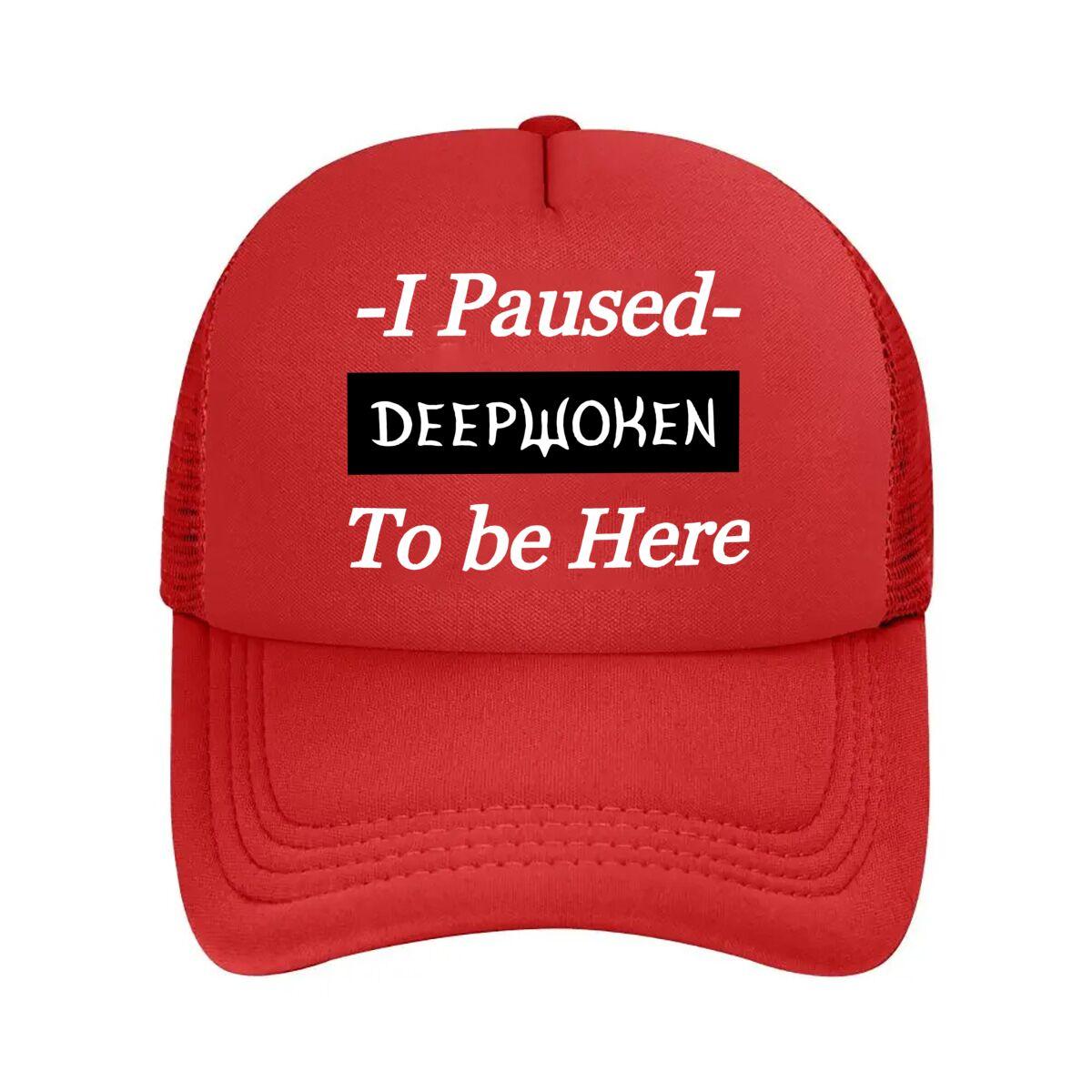 I Paused Deepwoken to Be Here A MoUnisext Captured Mesh Baseball Cap One Size
I Paused Deepwoken to Be Here A MoUnisext Captured Mesh Baseball Cap One Size