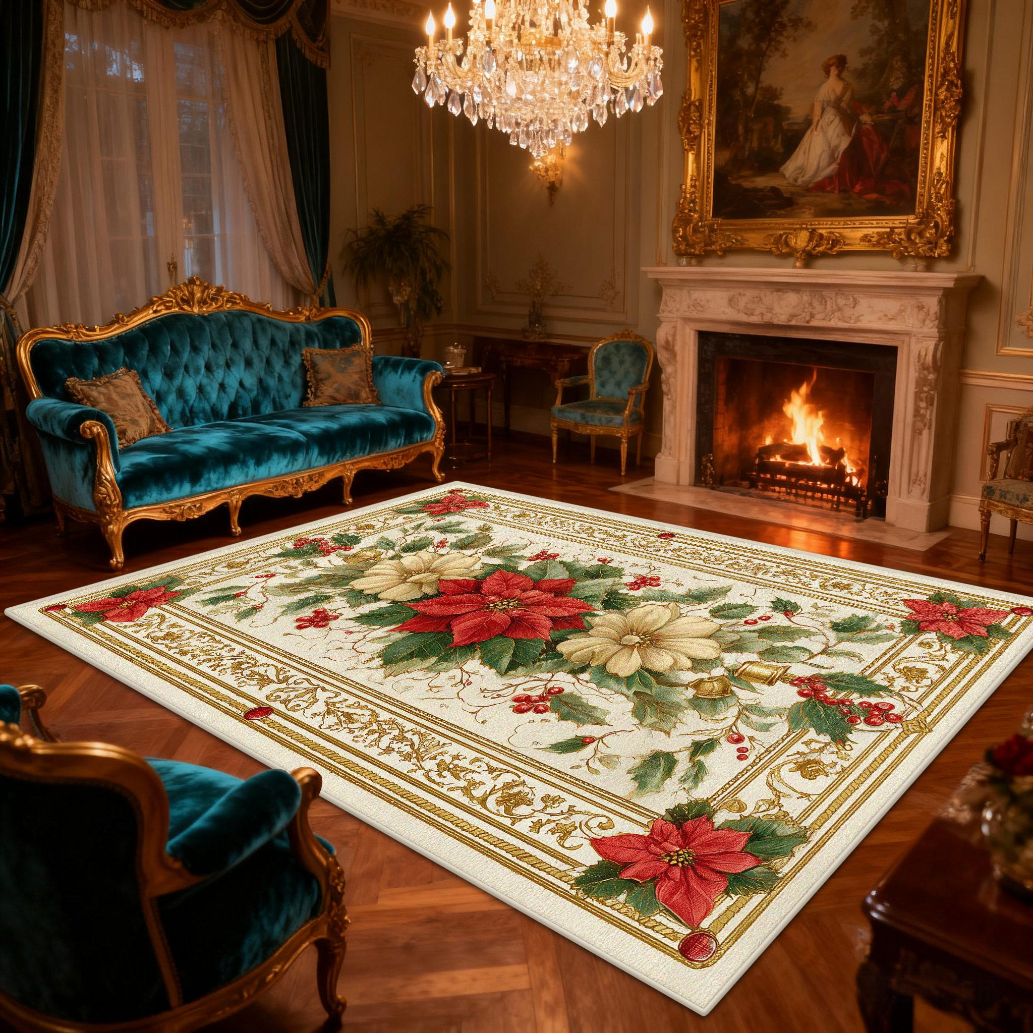 Retro Floral Carpet Home Living Room European Style Decoration Large Area Rugs Cloakroom Bedroom Non-slip Floor Mat Customizable 60x90cm
Retro Floral Carpet Home Living Room European Style Decoration Large Area Rugs Cloakroom Bedroom Non-slip Floor Mat Customizable 60x90cm