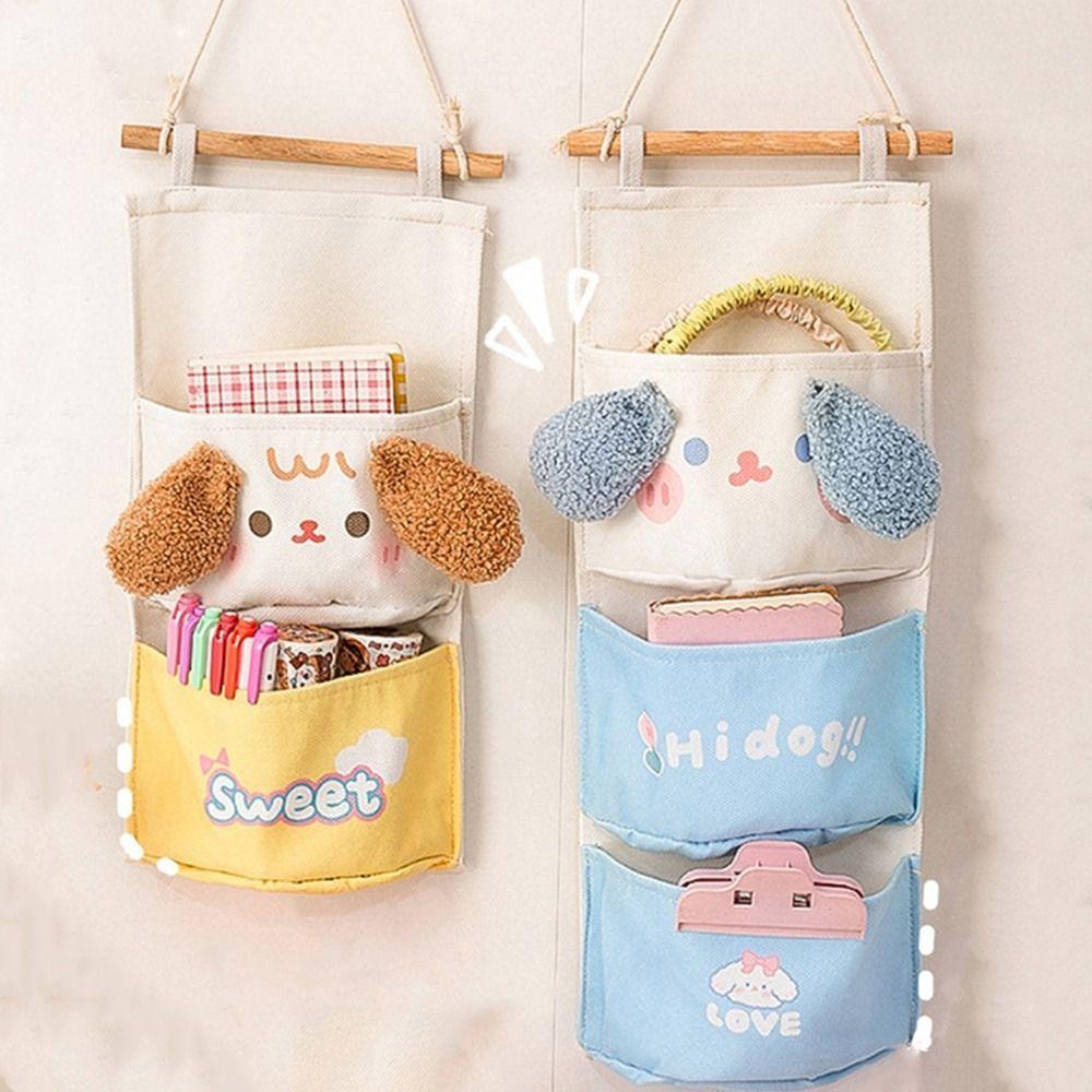 Large Capacity Wall Mounted Storage Bag 2/3/7 Pockets Sundries Hanging Pocket Students
Large Capacity Wall Mounted Storage Bag 2/3/7 Pockets Sundries Hanging Pocket Students