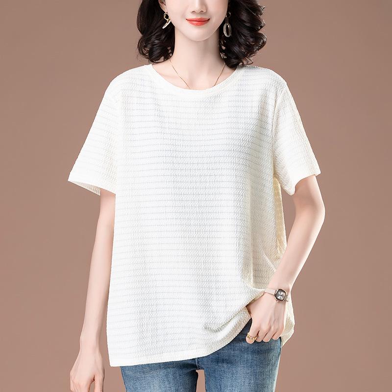 Women s Plus Size Solid Color Short Sleeve Summer T-Shirt - Versatile Casual Round Neck (Style 6330) XXXL бежевый
Women s Plus Size Solid Color Short Sleeve Summer T-Shirt - Versatile Casual Round Neck (Style 6330) XXXL бежевый