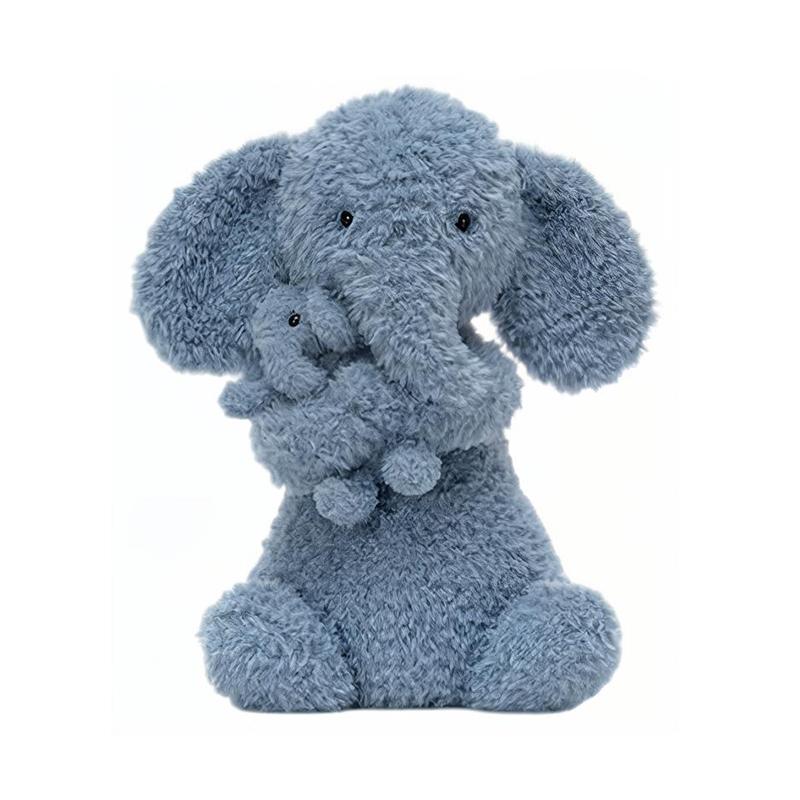 JELLYCAT Jungle Animals Hados Elephant Blue Doll Plush Doll 24cm Height
JELLYCAT Jungle Animals Hados Elephant Blue Doll Plush Doll 24cm Height