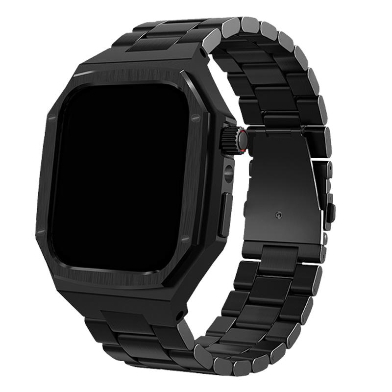 Luxury Metal Modification Kit for Apple Watch 11 46mm 42mm Stainless Steel Strap+Metal Case for Iwatch Series10 42 46mm Bracelet For iwatch 11 46mm чорний
Luxury Metal Modification Kit for Apple Watch 11 46mm 42mm Stainless Steel Strap+Metal Case for Iwatch Series10 42 46mm Bracelet For iwatch 11 46mm чорний