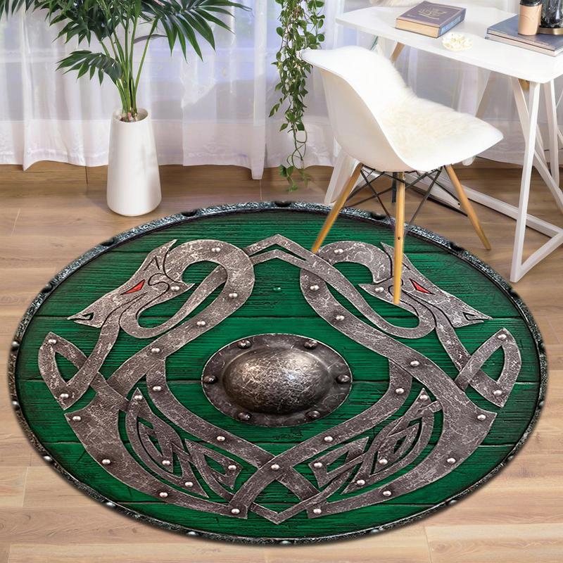 1Pc Viking theme Printed circular carpet, home door mat, outdoor travel protection carpet A7 80x80cm( 31x31in)
1Pc Viking theme Printed circular carpet, home door mat, outdoor travel protection carpet A7 80x80cm( 31x31in)
