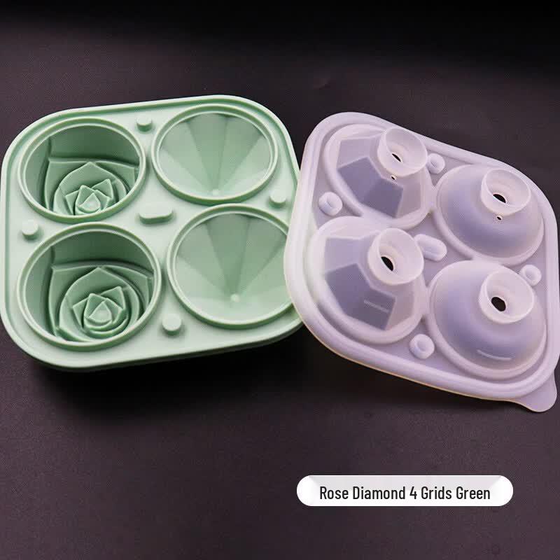 Dí Ruì ēn Silicone Ice Cube Tray with Lid
Dí Ruì ēn Silicone Ice Cube Tray with Lid