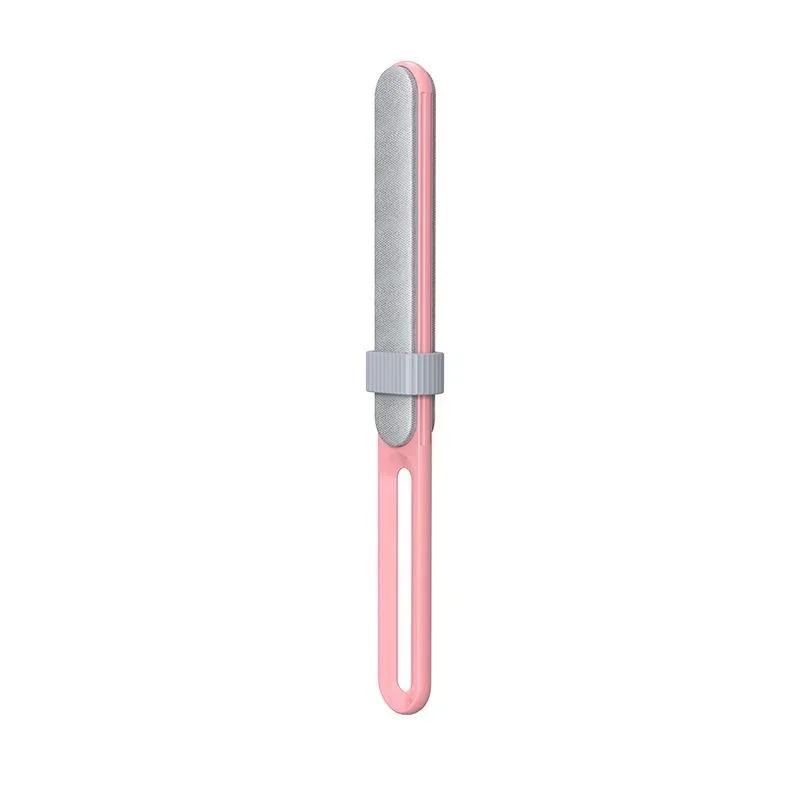 Lint Remover Electrostatic Pet Hair Removal Brush Double-Sided Couch Clothes Cleaning For Furniture Laundry with Self-Clean Loop рожевий
Lint Remover Electrostatic Pet Hair Removal Brush Double-Sided Couch Clothes Cleaning For Furniture Laundry with Self-Clean Loop рожевий