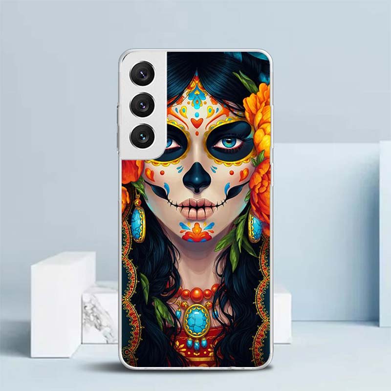 Catrina Beautiful Rose Girl Skull Soft Cover for Samsung Galaxy S25 Edge S26 S24 S23 Ultra Phone Case S22 S21 Plus S20 FE Print Samsung S21 Ultra
Catrina Beautiful Rose Girl Skull Soft Cover for Samsung Galaxy S25 Edge S26 S24 S23 Ultra Phone Case S22 S21 Plus S20 FE Print Samsung S21 Ultra