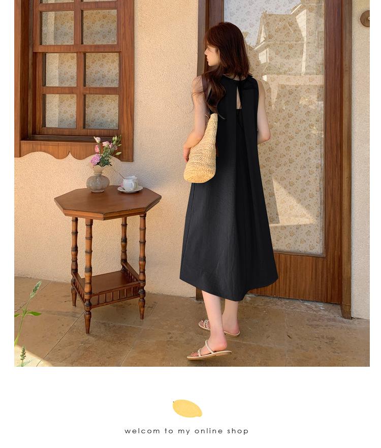 Минималистичное пляжное платье без рукавов — свободное, однотонное, с длинной юбкой для лета Extra Large
Минималистичное пляжное платье без рукавов — свободное, однотонное, с длинной юбкой для лета Extra Large