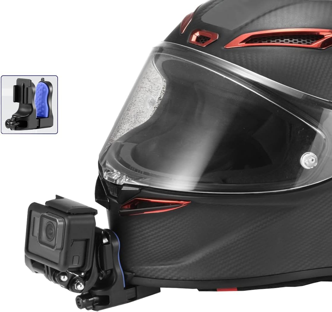 Lupholue Motorcycle Helmet Chin Clip Mount Compatible with GoPro Hero 6 5 Hero Xiaomi SJCAM 12, 11, 10, 9, 8, 7, (2018), 4, Black, Session, Yi, чорний
Lupholue Motorcycle Helmet Chin Clip Mount Compatible with GoPro Hero 6 5 Hero Xiaomi SJCAM 12, 11, 10, 9, 8, 7, (2018), 4, Black, Session, Yi, чорний