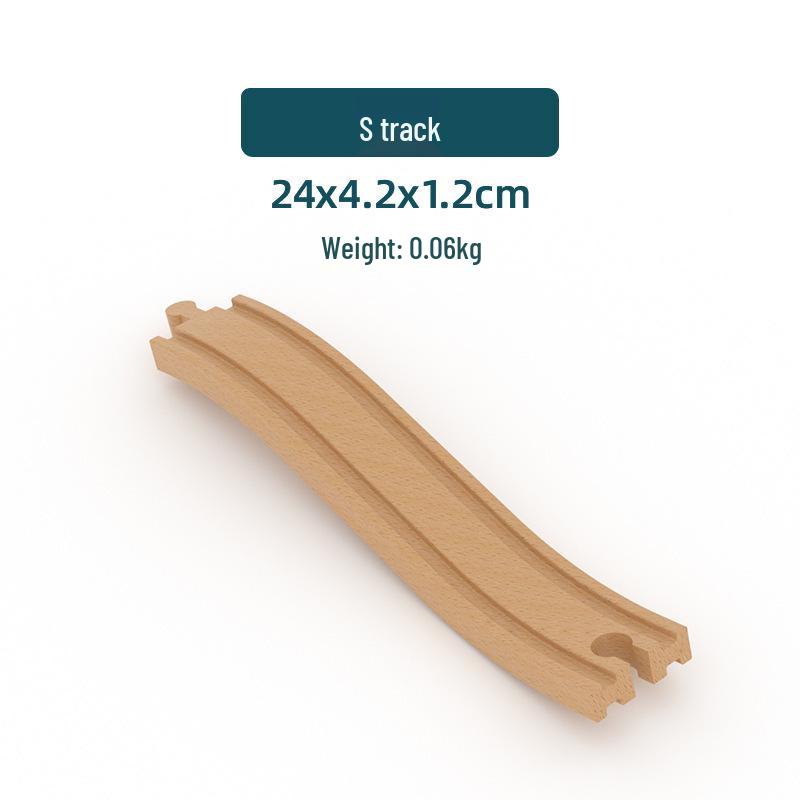 Дитяча дерев яна залізниця - Універсальний та розвиваючий набір іграшок
Дитяча дерев яна залізниця - Універсальний та розвиваючий набір іграшок