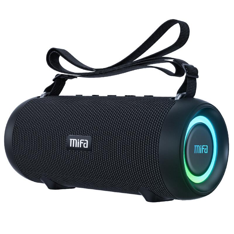 MIFA A90 Portable Outdoor Bluetooth Speaker with Card Slot, Dual Subwoofers, High-Quality Sound, and Long Battery Life
MIFA A90 Portable Outdoor Bluetooth Speaker with Card Slot, Dual Subwoofers, High-Quality Sound, and Long Battery Life